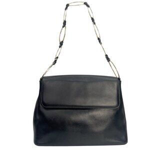 Gucci Black Leather Shoulder Bag